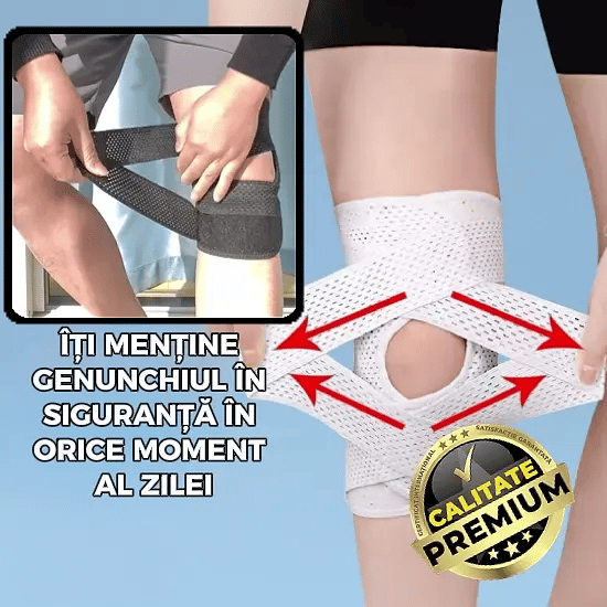 Genunchieră pentru Dureri și Susținere - KneeFix™