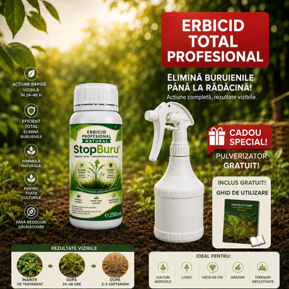 Erbicid Profesional Natural StopBuru™