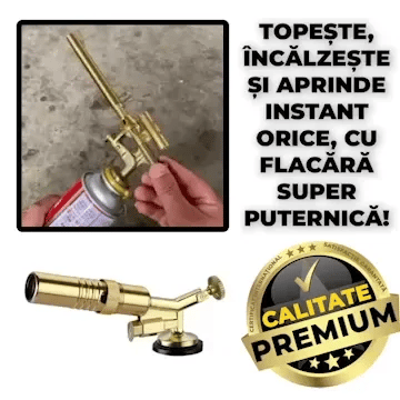 Arzător Profesional cu Flacără Puternică FlamePro™