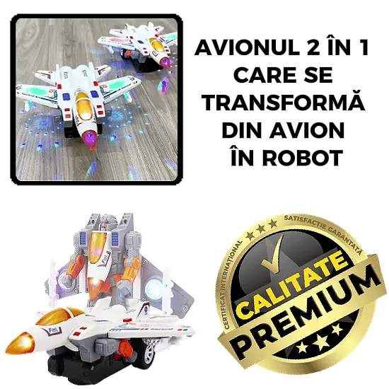 Robot Transformare 2 în 1 - SkyBot™