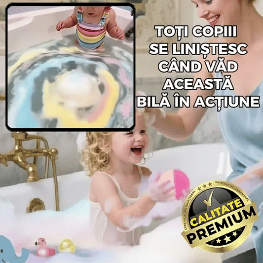 Bombe de Baie Curcubeu cu Jucărie Surpriză - BallMagic™