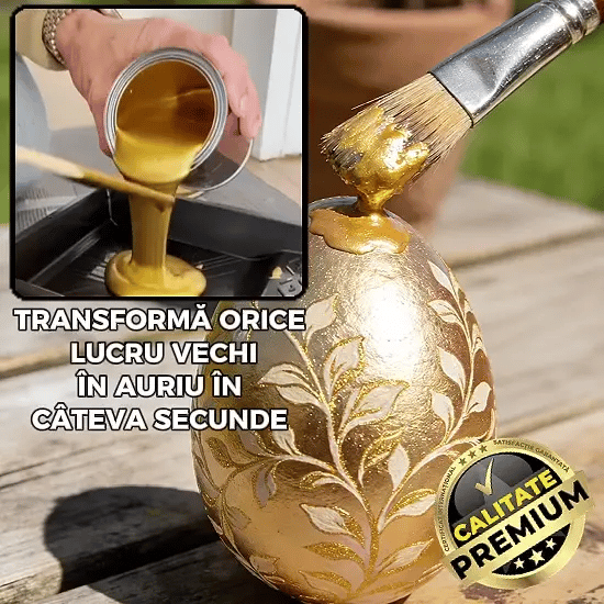 Vopsea Lichidă Aurie - GoldLux™