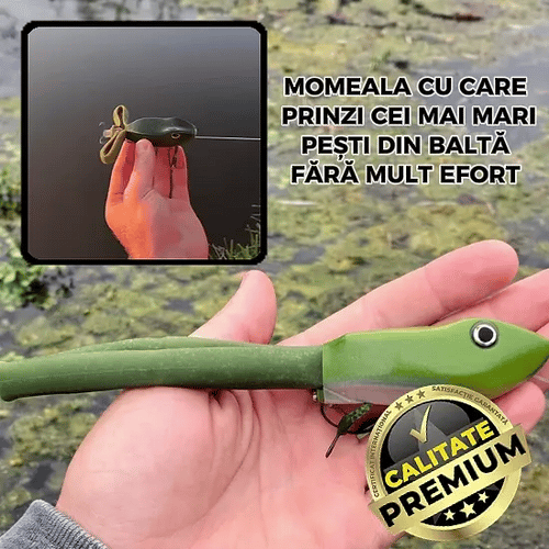 Momeală tip Broască pentru Pescuit - FrogStrike™