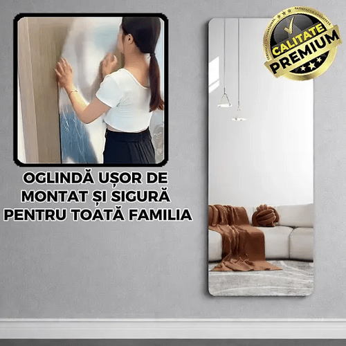 Oglindă Acrilică Flexibilă Autoadezivă - MirrorFlex™