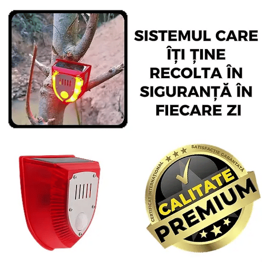 Alarmă Cu Senzor De Mișcare - BodyGuard™