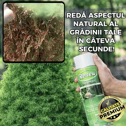 Spray Verde pentru Plante și Copaci - RenewGrass™
