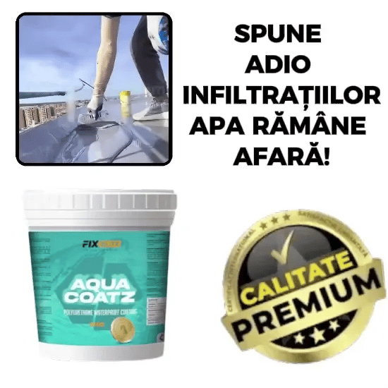 Soluție De Etanșare   AquaCoatz™ - 1L - TRANSPORT GRATIS