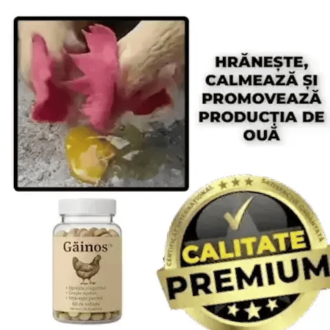 Pastile pentru Găini - Găinos™